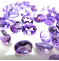 天然石ルース（裸石）・アメジスト（ブラジル）/オーバル【6×4mm】ファセットカット（16個）