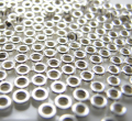 sv925パーツ/ラウンデルビーズ5.3mm×2.8mm（15個）