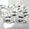 天然石ルース（裸石）・ホワイトトパーズ/マーキス【6×3mm】ファセットカット（14個）