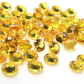 天然石ルース（裸石）・イエローサファイア（セイロン・スリランカ産/加熱処理）/ラウンド【2mm】ファセットカット（7個）