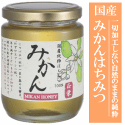 国産みかんはちみつ３００ｇ