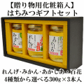 厳選国産はちみつセット300g×3本セット