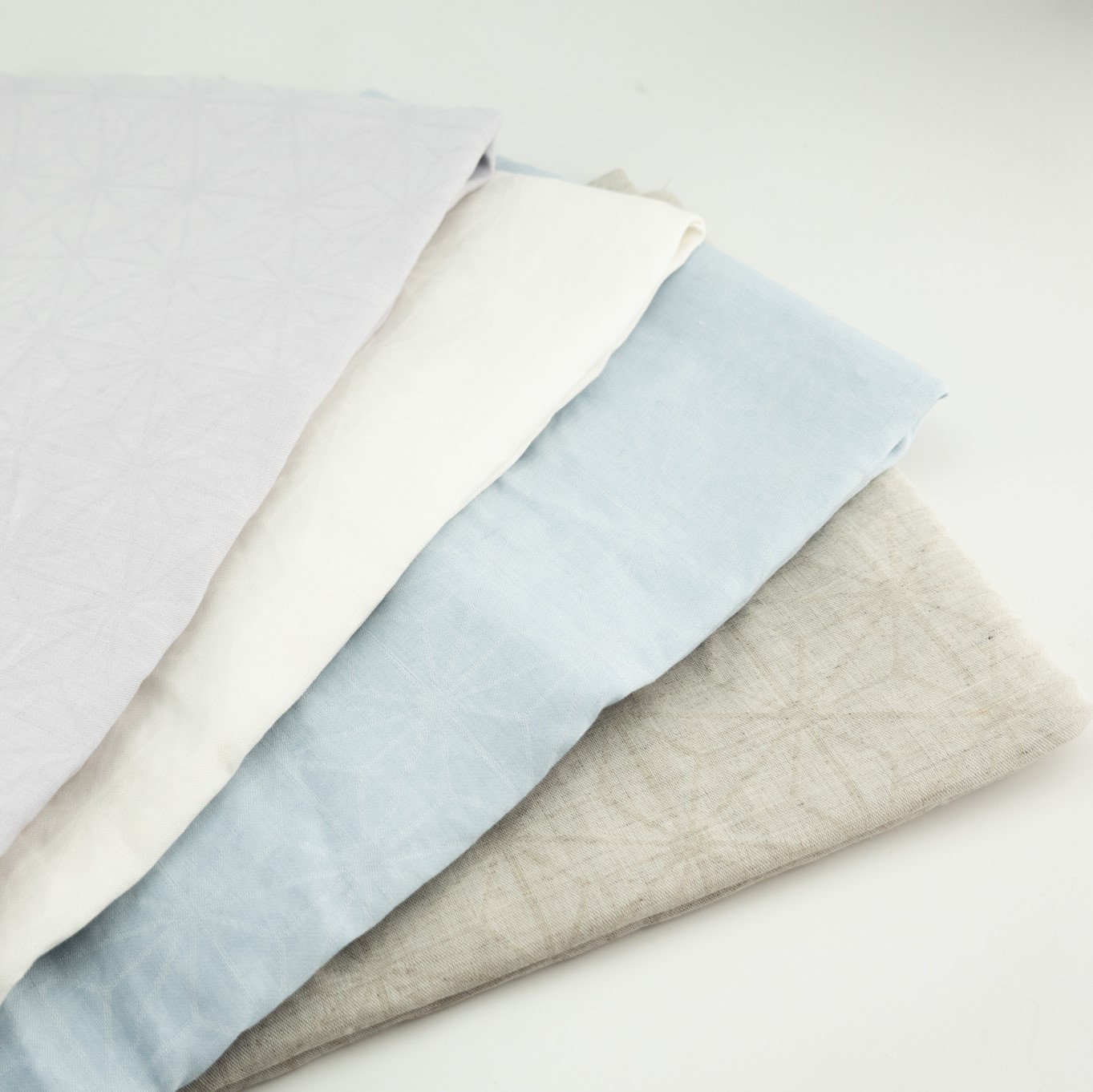 麻の葉 ジャカート ヘンプコットン