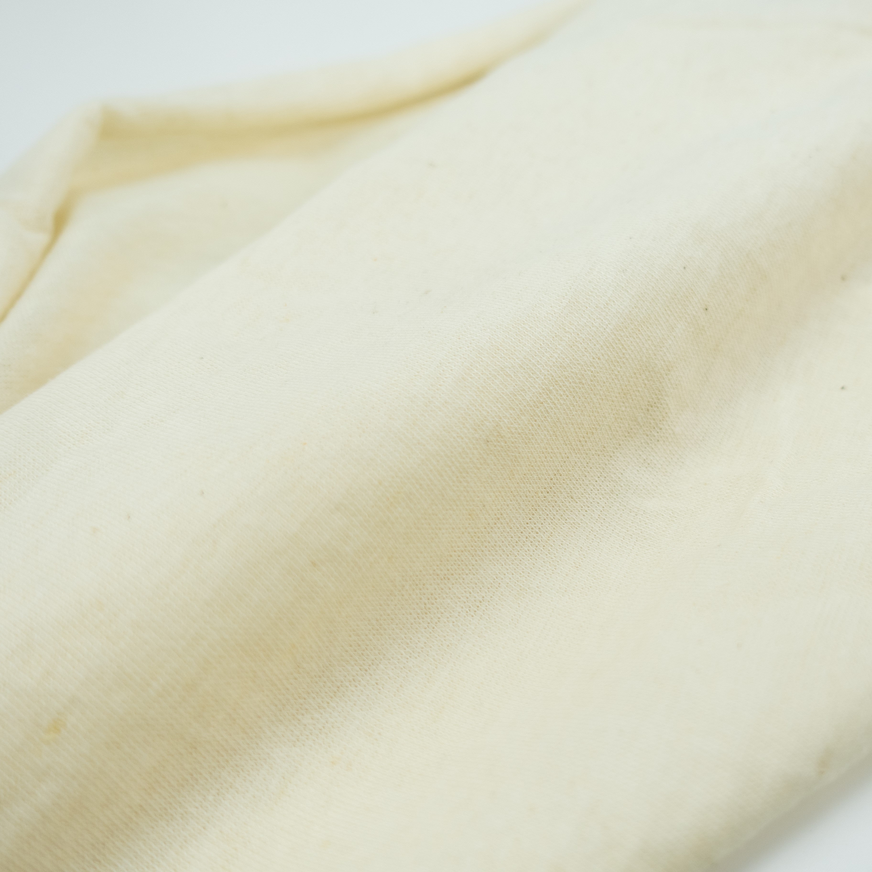 【完売御礼】ヘンプコットン　ストレッチ天竺　きなり