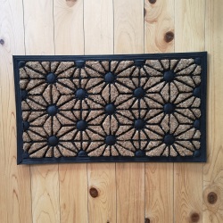 麻の葉 玄関マット