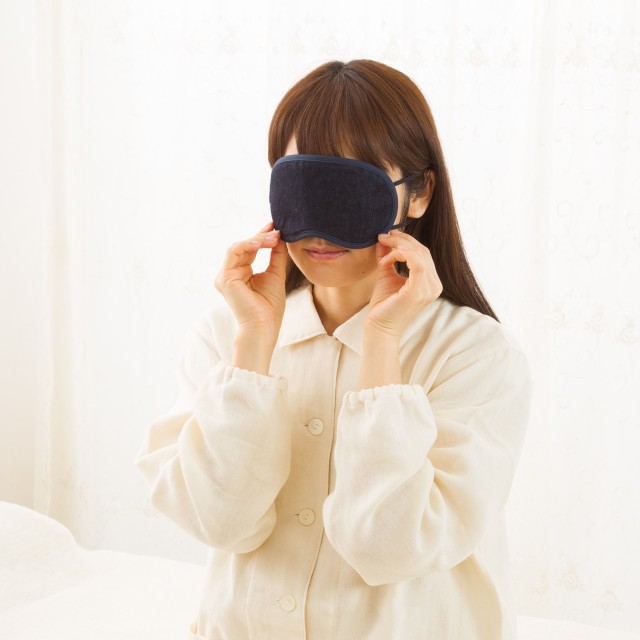 完売御礼】麻炭アイマスク ◇メール便可◇