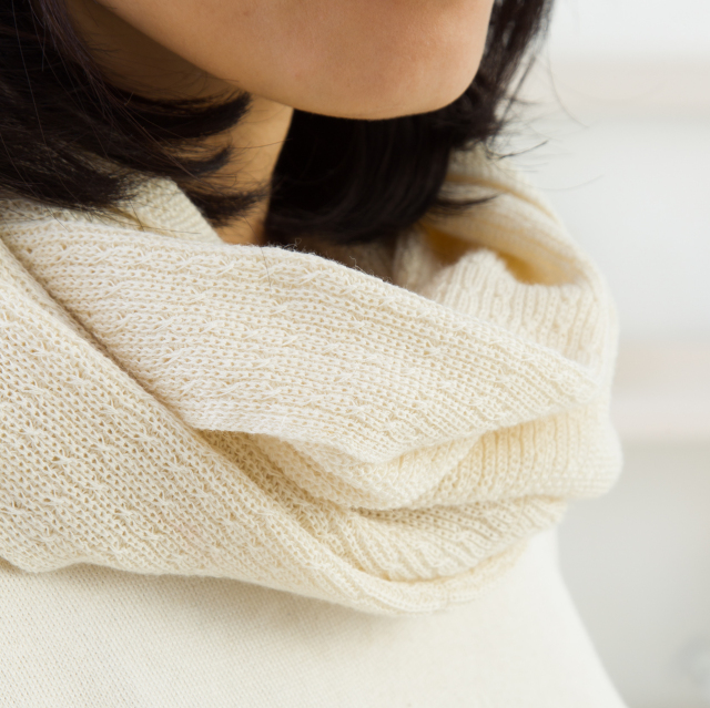 うさとの服 usaato ヘンプコットン ストールスヌード