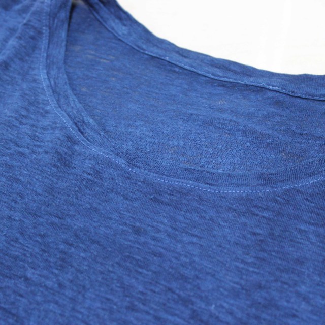 ヘンプ(麻)100% フレンチTシャツ レディース
