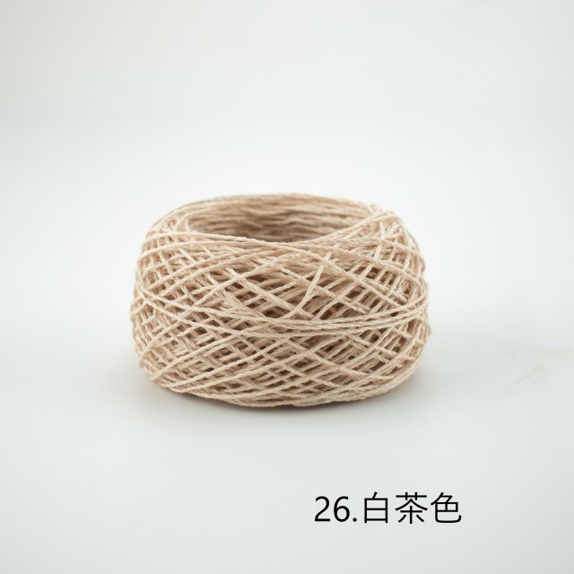 【第4弾!】手仕事用ヘンプ糸 10g(約20m)玉巻き ~手編み・アクセサリー・手織り用に~ ヘンプ(大麻)100% 手仕事糸 アクセサリ