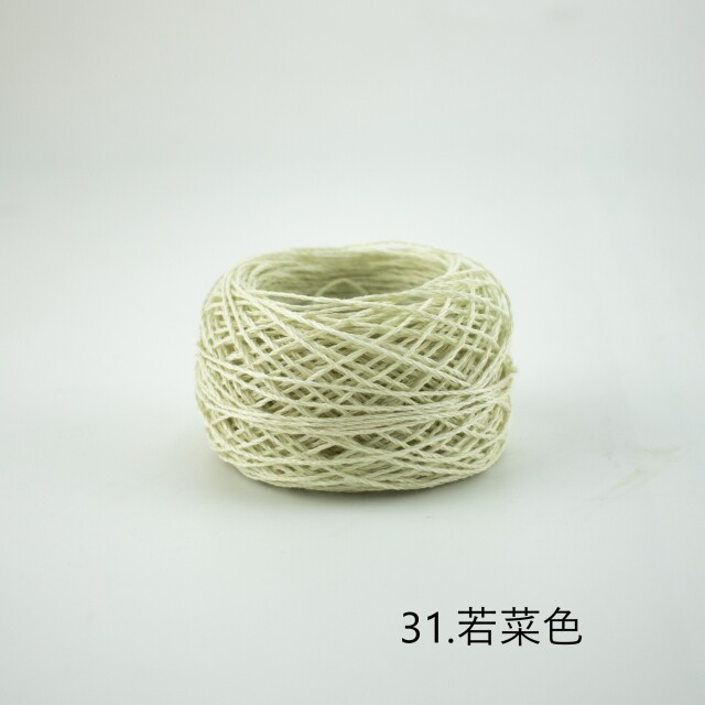 【第4弾!】手仕事用ヘンプ糸 10g(約20m)玉巻き ~手編み・アクセサリー・手織り用に~ ヘンプ(大麻)100% 手仕事糸 アクセサリ