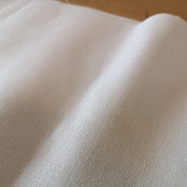 ヘンプ100 厚手 帆布 キャンバス 生地 オフ白