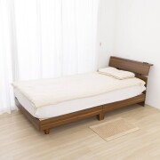 【6/2再入荷】ヘンプ100%　フラットシーツ　シングル（140×250cm）