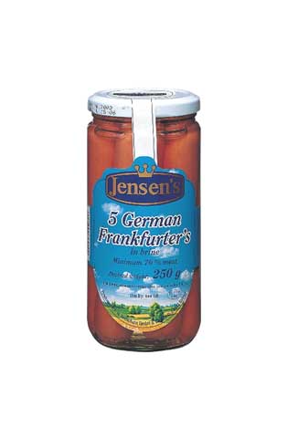 フランクフルトソーセージ（ジェンセン）　50ｇ×5