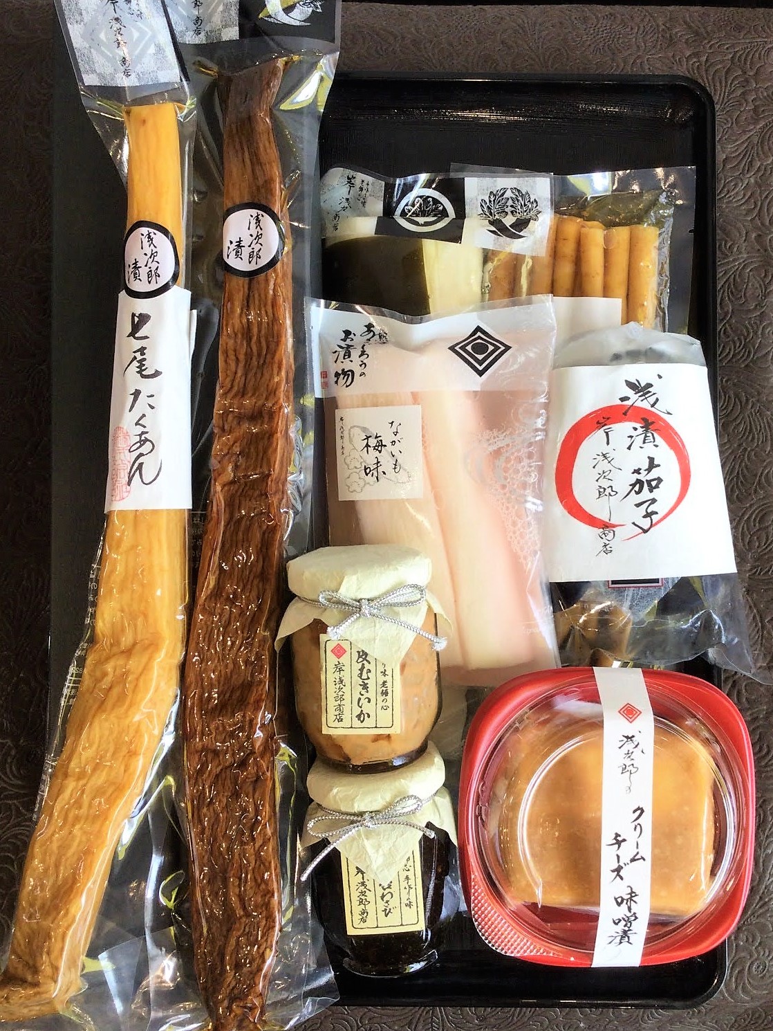 【オンラインショップ限定】七尾たくあん浅次郎漬三年物と七年物を楽しめるお詰め合わせ　