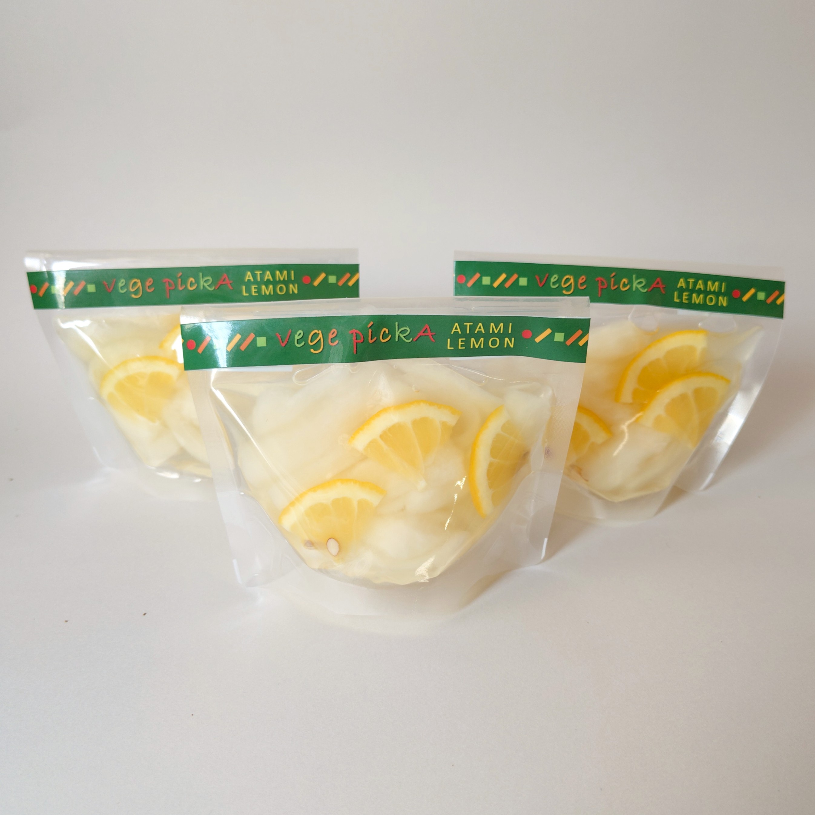 お気軽にお手軽にかわいく　vege pickA(ベジピッカ)〜あたみレモンだいこん〜