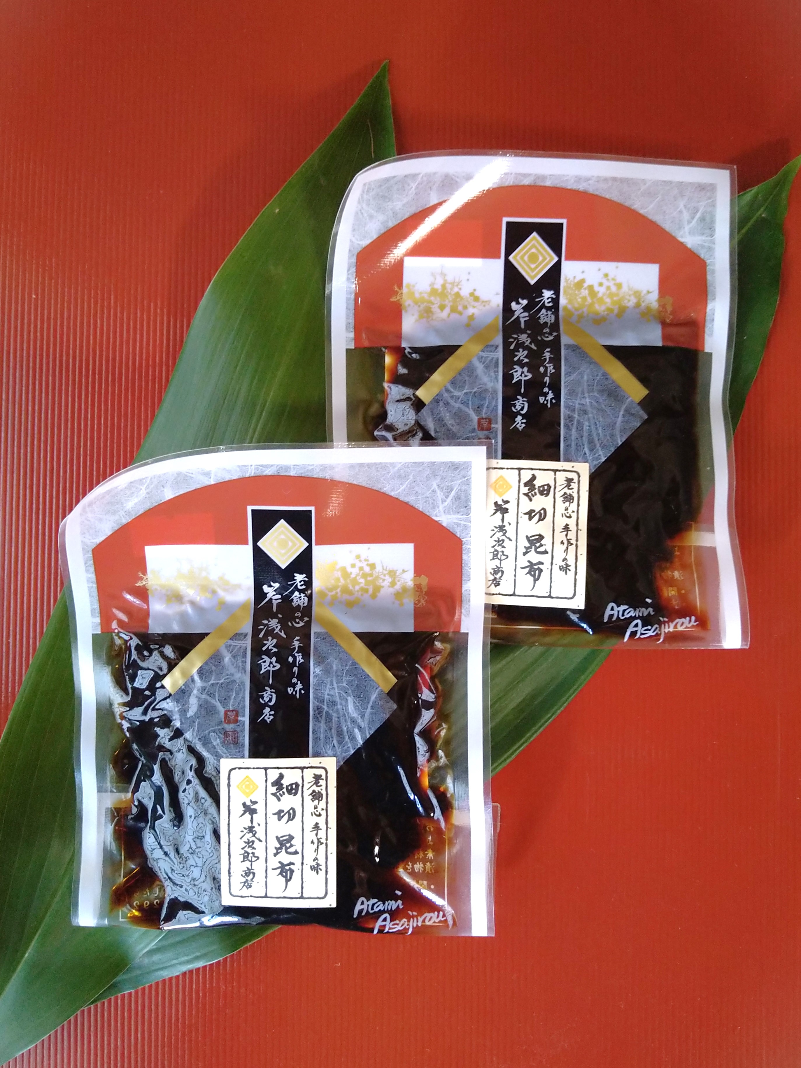 小袋佃煮シリーズ　細切昆布