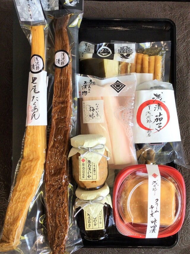 オンラインショップ限定】七尾たくあん浅次郎漬三年物と七年物を