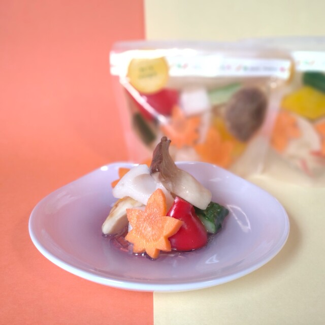 お気軽にお手軽にかわいく　vege pickA(ベジピッカ)～mix vegetable～