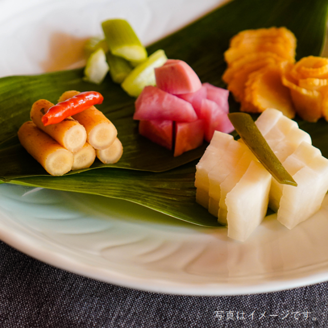 【オンラインショップ限定】七尾たくあん浅次郎漬の食べ比べができるギフト　冬のお漬物６点のお詰め合わせ