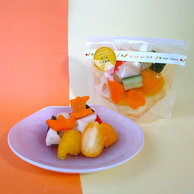 お気軽にお手軽にかわいく　vege pickA(ベジピッカ)～mix vegetable～