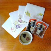 【お手土産好適品】佃煮２点ギフト(季節の和紙袋)