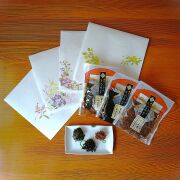 【お手土産好適品】佃煮３点ギフト(季節の和紙袋)