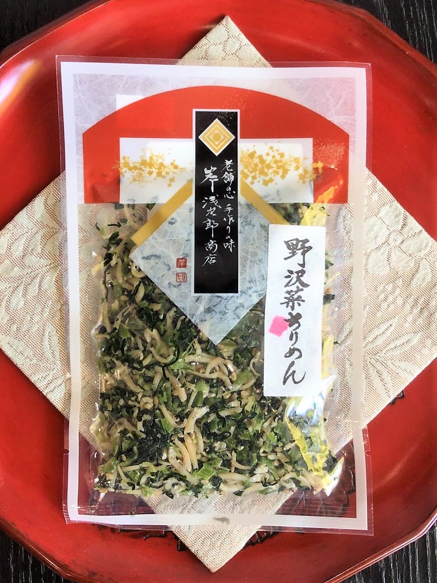 野沢菜ちりめん