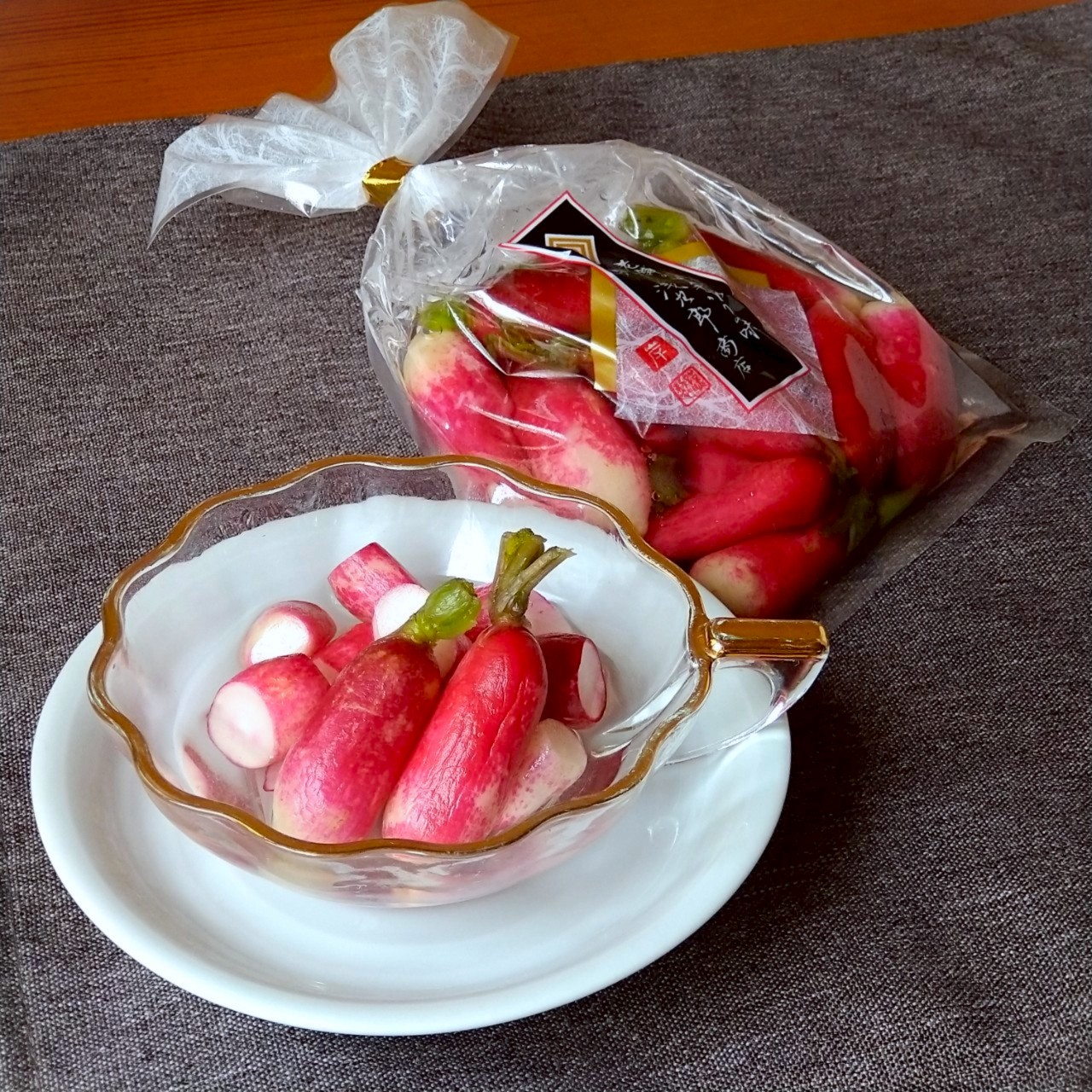 【夏季限定】カリカリあっさり　ラディッシュの浅漬