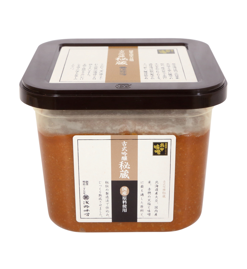古式吟醸『秘蔵』（漉し）　800ｇ　カップ入り