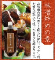 味噌炒めの素220gスタンドパック入り
