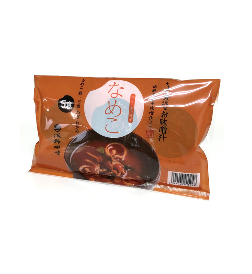 フリーズドライ味噌汁 なめこ 5食 浅野味噌株式会社