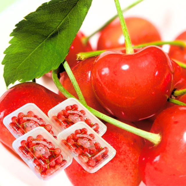 予約[Z-19] 山形県産 佐藤錦 フードパック4入