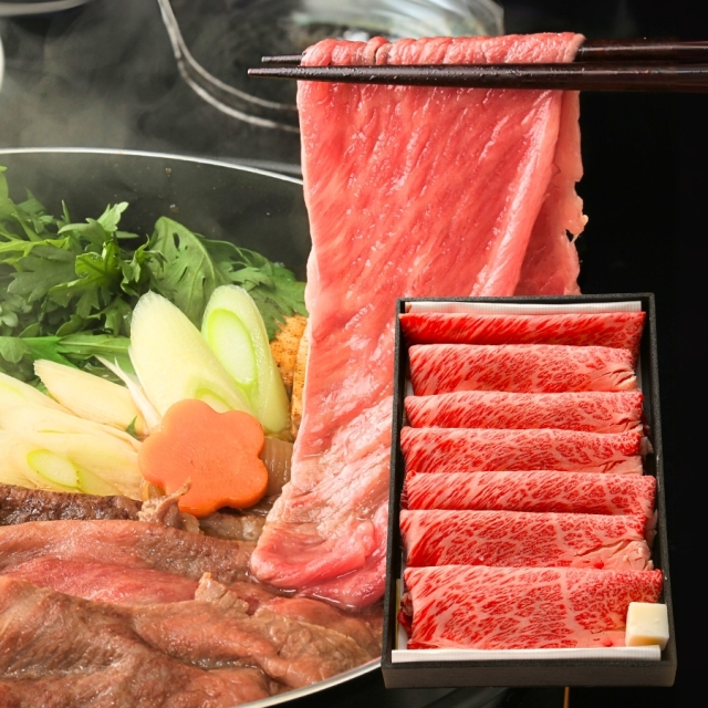 米沢牛肩ロースすき焼き用500g