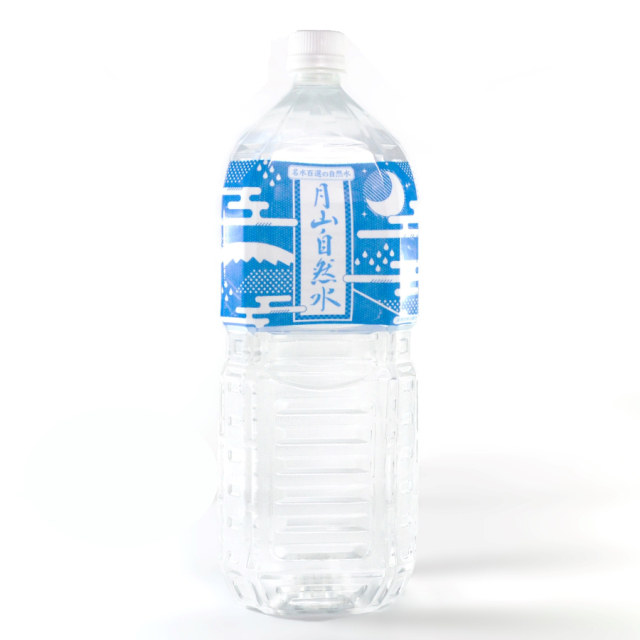 月山自然水 2L 6本 やまがた朝日屋