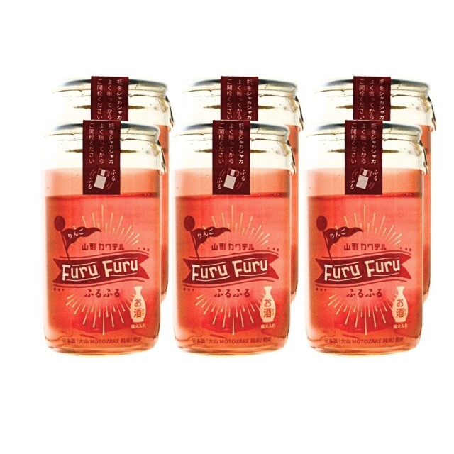 山形カクテルふるふる りんご 6本