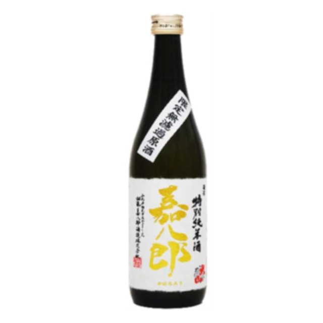 大山 特別純米 無濾過原酒 金の嘉八郎 720ml