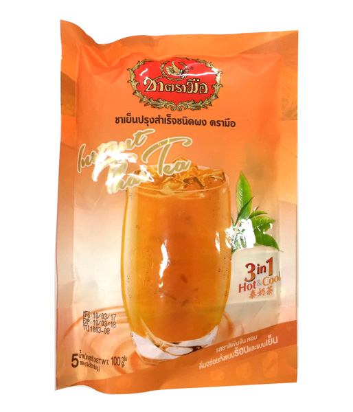 インスタントタイミルクティー(100g×5個)/Instant Thai Tea 3 in 1(100g*5pics)