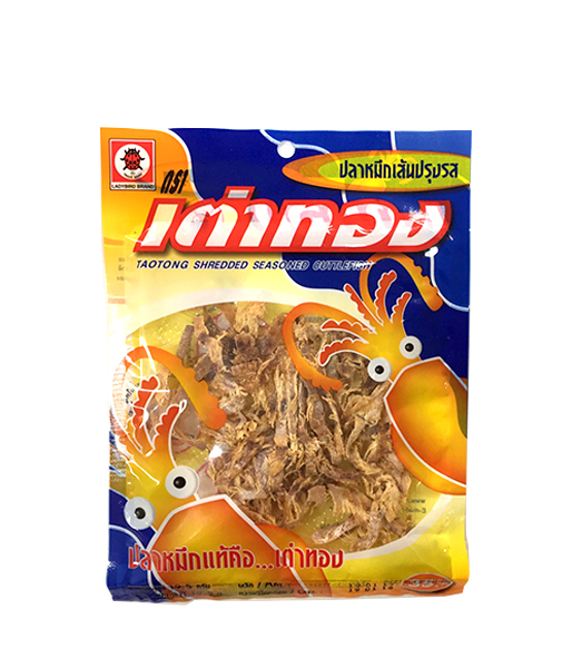 Tao Tong 焼きイカ味付け「お菓子」(19.5g)/Tao Tong Shredded Seasoned Cuttlefish