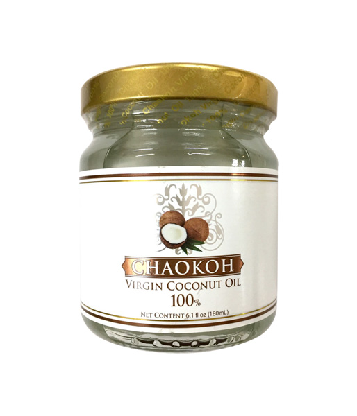 ココナッツオイル Chaokoh(180ml)/Chaokoh Virgin Coconut Oil 100%