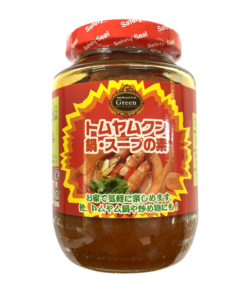 Green トムヤムクン鍋・スープの素(454g)/Tom Yum kung Paste Green Brand