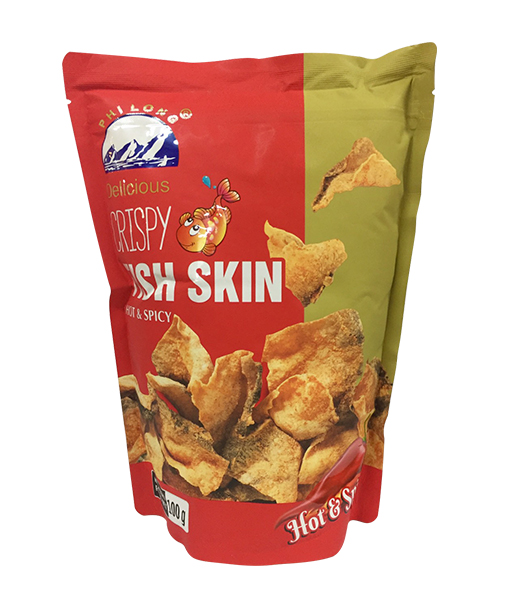 クリスピーフィシュスキン スパイシー味(100g)/Crispy Fish Skin Hot&Spicy