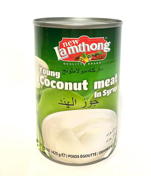 ココナッツ果肉シロップ漬け(425g)/Lamthong Young Coconut Meat in Syrup