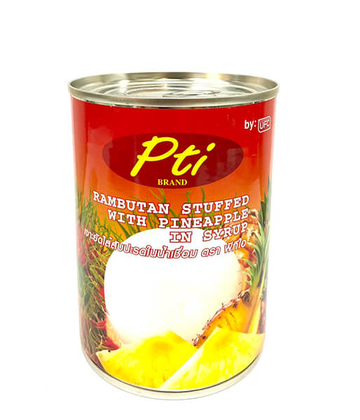 ランブータンパイナップル入りのシロップ漬け(565g)/Rambutan Stuffed With Pineapple In Syrup