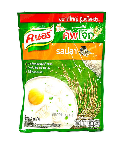 Knor お粥 (ジョーク) フィッシュ味 (55g)/Know porridge fish flavour