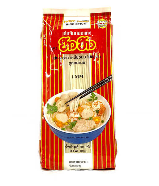 ハウハウライスティツク 1mm(500g)/How How Rice Stick 1mm