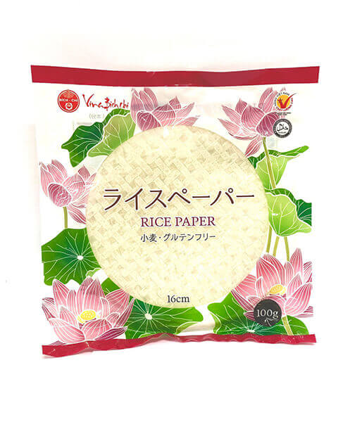 ライスペーパー 小麦・グルテンフリー(100g)/Vina Bich Chi Rice Paper 16 cm