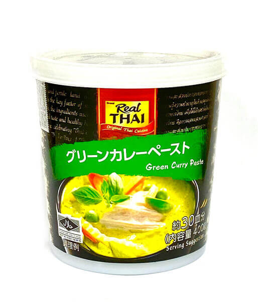 グリーンカレーペースト(400g)/RealTHAI Green Curry Paste