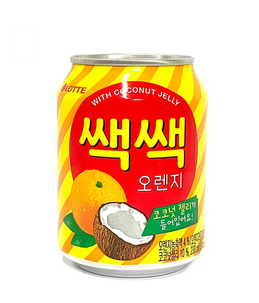 ロッテ・オレンジュースとココナッツゼリー入り (238ml)