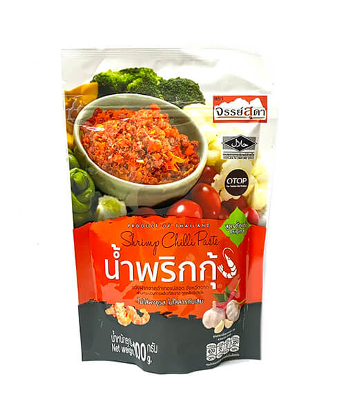ジャンスダー・ジューリンプのチリペースト スパイシー味 (100g)