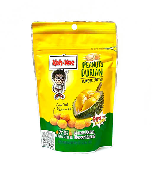 ゴォーゲー・ フライドピーナッツ ドリアン味 (80g)